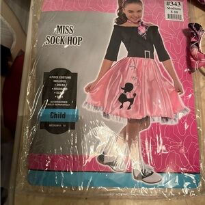 Pink Poodle Skirt Costume for Kids